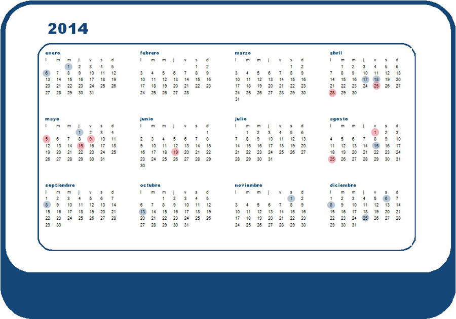 Calendario Laboral 2014 Extremadura